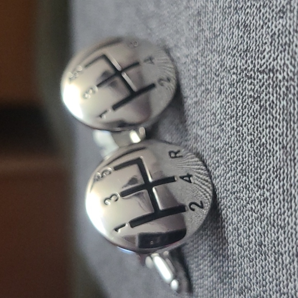 Gear Shift Cufflinks